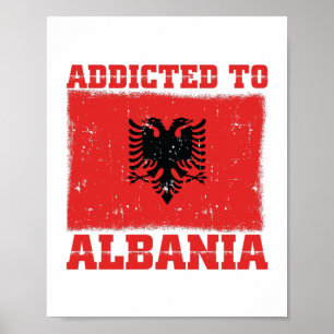 Beroende för Albanien Bidrag från Albanien på Ba Poster