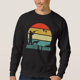 Beroende för att avsluta Retro Vintage Sunset Mana Lång Ärmad Tröja