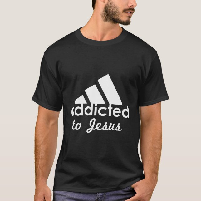 Beroende för Jesus T Shirt (Framsida)