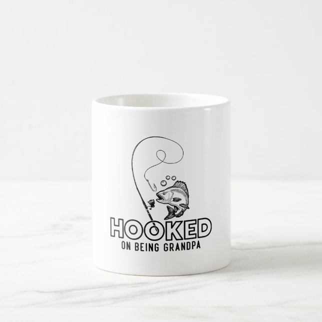 Beroende på att vara farfar kaffemugg (Center)