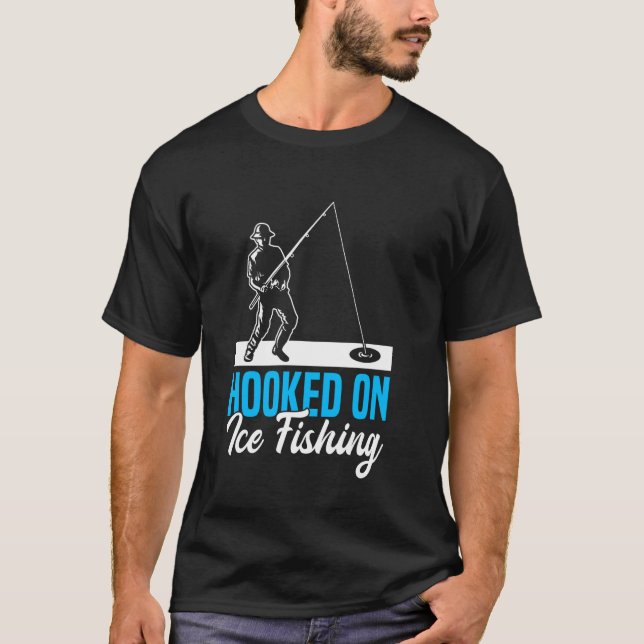 Beroende på Isfiske T Shirt (Framsida)