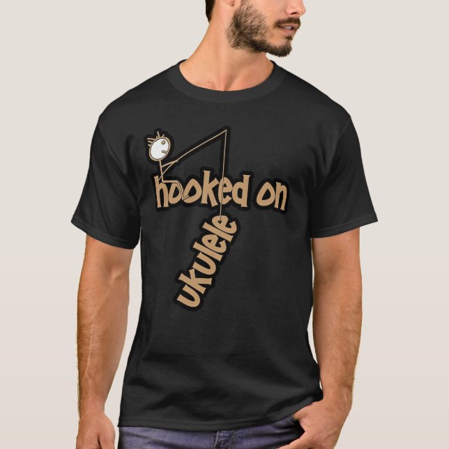 Beroende på Ukulele T Shirt (Framsida)