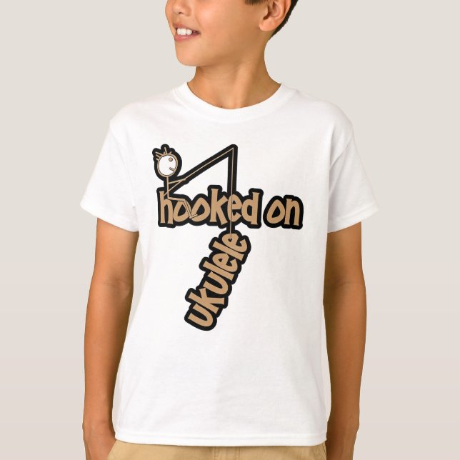 Beroende på Ukulele T Shirt (Framsida)