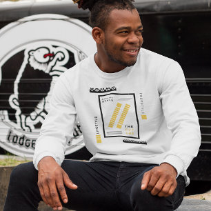 Beroende Stil Lång Ärmad Tröja