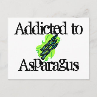 Beroende till Asparagus Vykort
