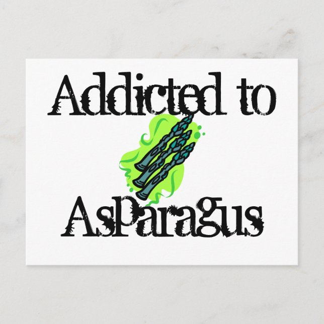Beroende till Asparagus Vykort (Framsida)