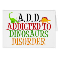 Beroende till Dinosaurs Disorder-kort