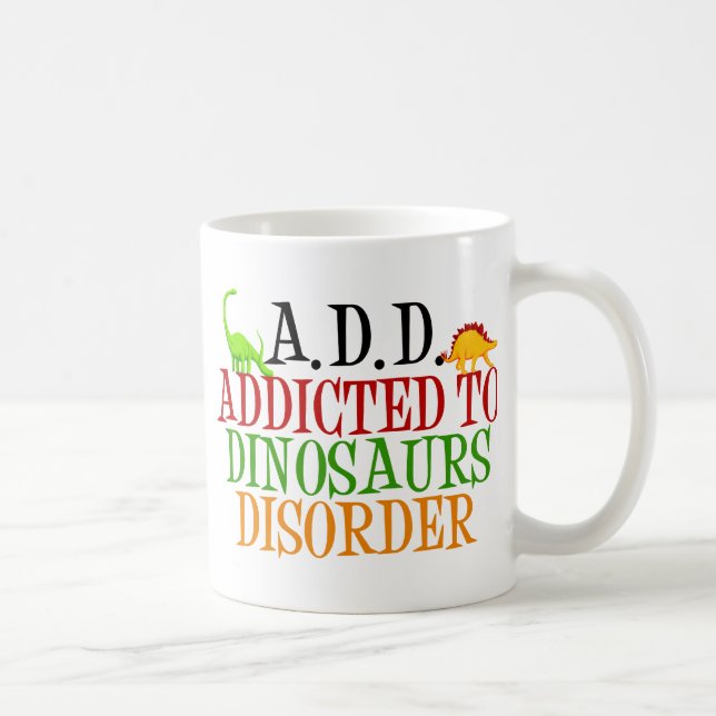 Beroende till Dinosauursjukdomar Kaffemugg (Höger)
