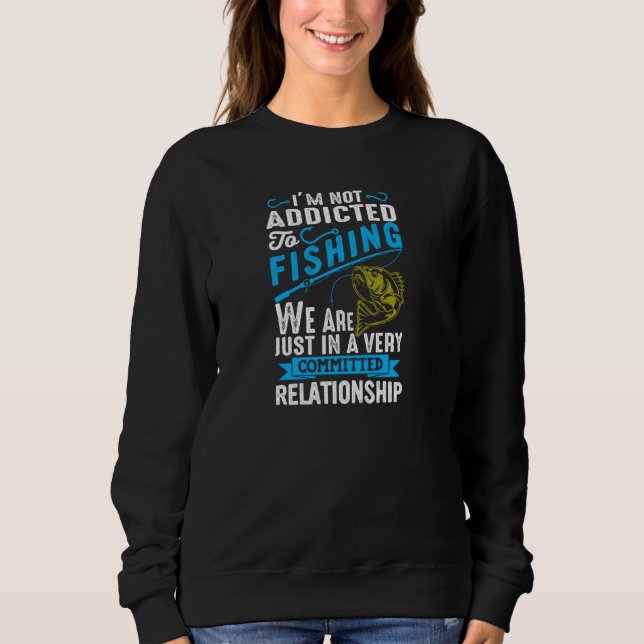Beroende till fiskevatten (Tee for Fishermen Pullo T Shirt (Framsida)