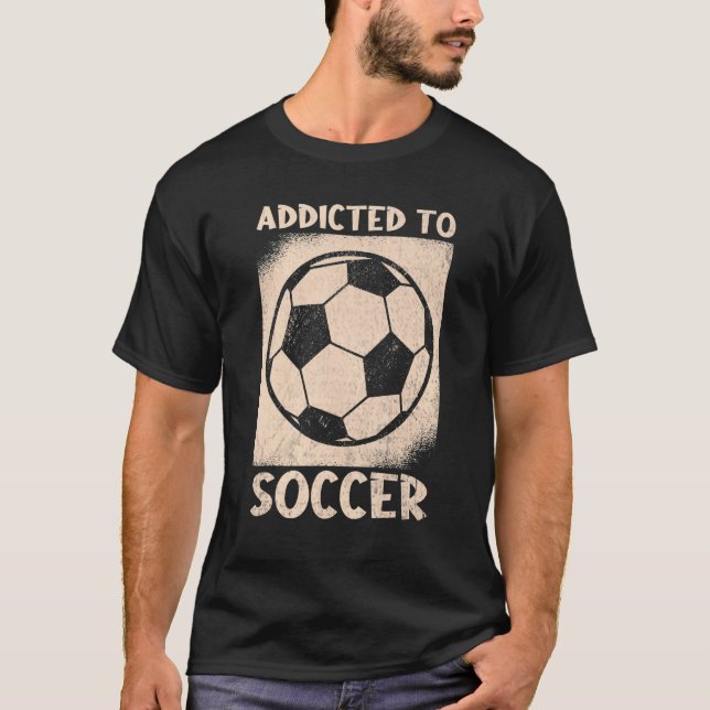 Beroende till fotbolls-EM T Shirt (Framsida)