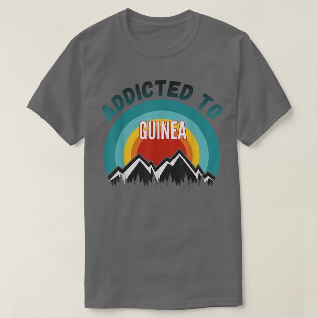 Beroende till Guinea T Shirt (Design framsida)