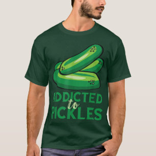 Beroende till gurkpickle Älskare Vegetari T Shirt