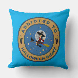 Beroende till Halloween Natt Kudde