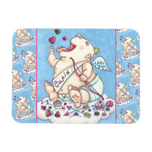 BEROENDE TILL KÄRLEK FUNNY BABY CUPID, CHOCOLATE C MAGNET