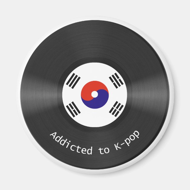 Beroende till Kpop-magnet Magnet (Framsidan)