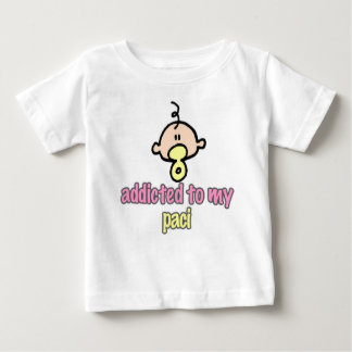 Beroende till min paci (flicka) t shirt
