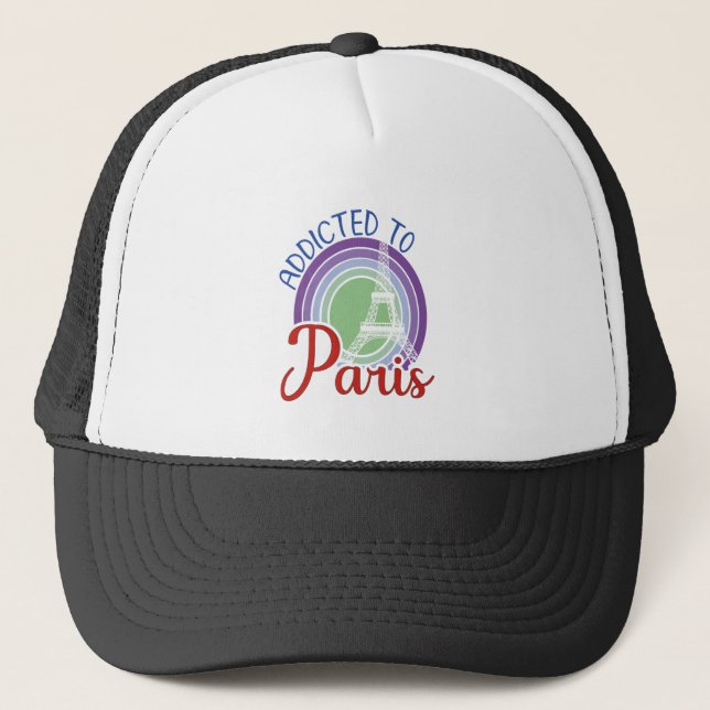 Beroende till Paris, Eiffel Torn Frankrike Keps (Framsida)