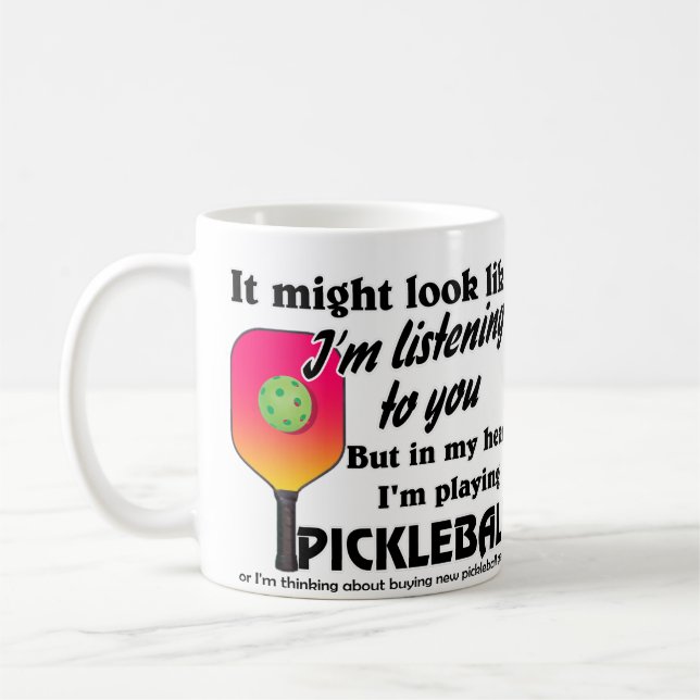 Beroende till Pickleball Kaffemugg (Vänster)
