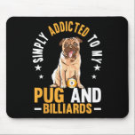 Beroende till Pug and Billiards Billiard Player Ba Musmatta<br><div class="desc">Beroende till Pug and Billiards Billiard Player Bassäng Snooker</div>