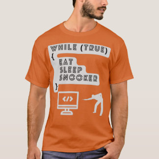 Beroende till snooker v4 t shirt