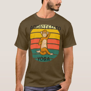 BEROENDE TILL YOGA Namaste Meditation Class Workou T Shirt