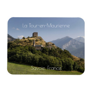 Berolds Tower, La Tour-en-Maurienne, Frankrike Magnet