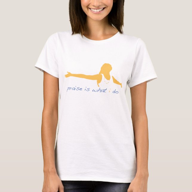 BERÖM ÄR VAD JAG GÖR - SKJORTAN T-SHIRT (Framsida)