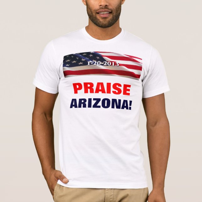 BERÖM ARIZONA! T-SHIRT (Framsida)