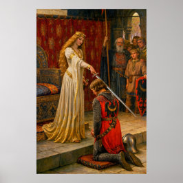 Beröm av Edmund Blair Leighton Poster
