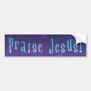 Beröm Jesus Bildekal