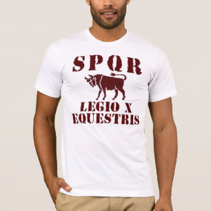 Berömd 10th romersk legionT-tröja för 10 Julius Tee
