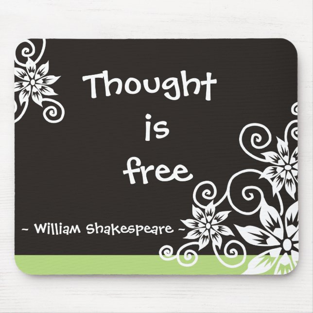 Berömd 3 ordcitationstecken - William Shakespeare Musmatta (Framsidan)