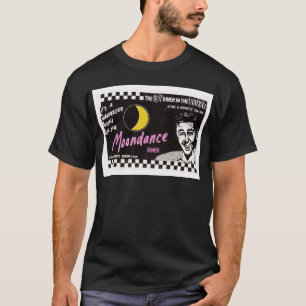 Berömd annons för Moondance middagNew York City Tee Shirt