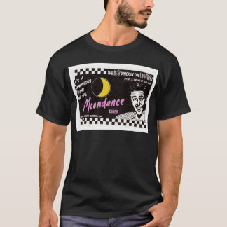Berömd annons för Moondance middagNew York City Tee Shirt