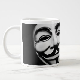 Berömd Anonymous Hacker Smile Jumbo Mugg