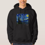 Berömd Art Starry Night Artist Van Gogh Painting Hoodie<br><div class="desc">Berömd Art Starry Night Artist Van Gogh Painting</div>