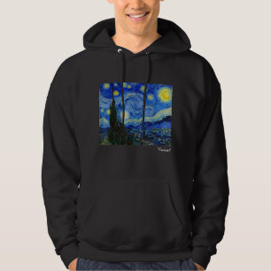 Berömd Art Starry Night Artist Van Gogh Painting Hoodie