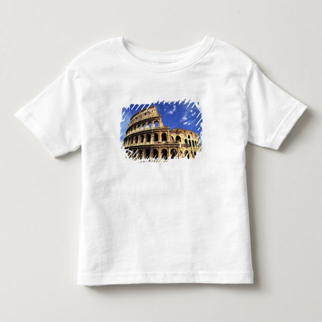 Berömd av Coliseum i Rom-Italien Tröja (Framsida)