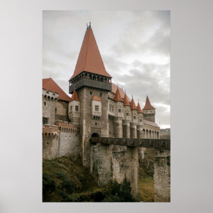Berömd Castles in Europe Countryside Image - 2 Poster