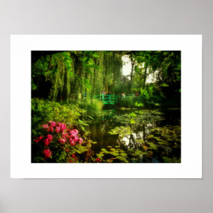 Berömd Claude Monet Giverny Lilies Pond Poster
