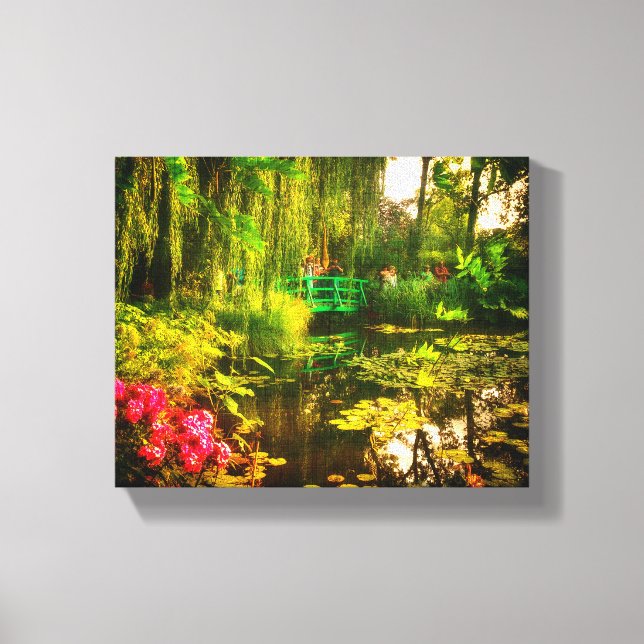 Berömd Claude Monet Giverny Pond Lilies Canvas (Framsida)