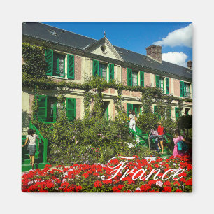 Berömd Claude Monet Giverny Residence Frankrike Magnet