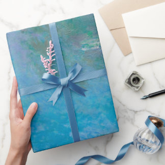 Berömd Claude Monet-målning Wrapping Papper Presentpapper