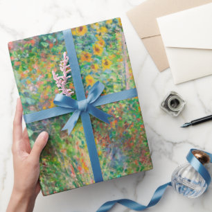 Berömd Claude Monet-målning Wrapping Papper Presentpapper