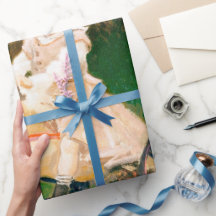 Berömd Claude Monet-målning Wrapping Papper