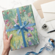 Berömd Claude Monet-målning Wrapping Papper