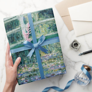Berömd Claude Monet-målning Wrapping Papper Presentpapper