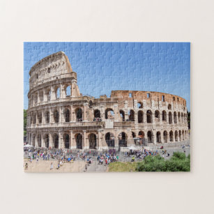Berömd Colosseum i Rom, Italien Pussel