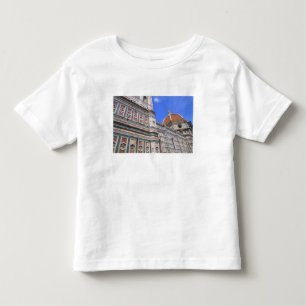 Berömd Doumo-kyrka närbild i Florens, Italien Tee Shirt
