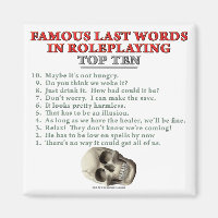 Berömd förra Ord i Rollplay: Top Ten